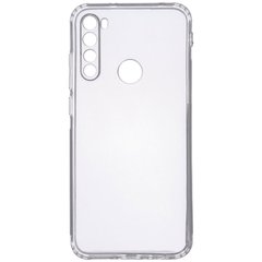 TPU чехол GETMAN Clear 1,0 mm для Xiaomi Redmi Note 8 / Note 8 2021, Бесцветный (прозрачный)