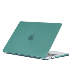 Чехол для MacBook Air 13" Карбон (2018 - 2020 | M1 | A1932 | A2337), Зеленый
