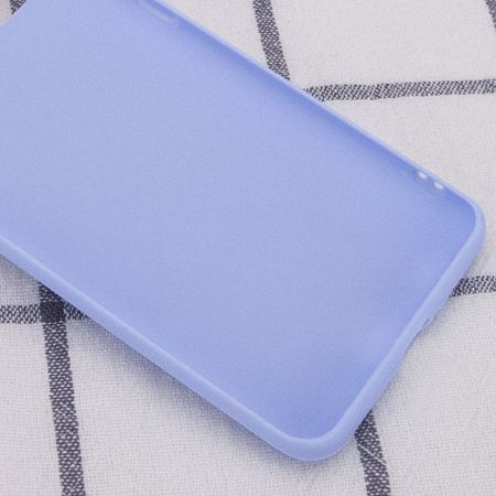 Силиконовый чехол Candy для Oppo Reno 5 4G, Голубой / Lilac Blue