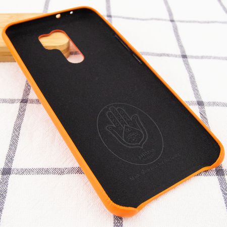 Кожаный чехол AHIMSA PU Leather Case (A) для Xiaomi Redmi 9, Оранжевый