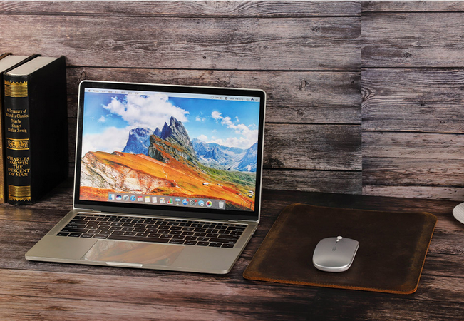 Чехол-конверт кожаный для Macbook 13 AIR/PRO и других.