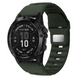 Силіконовий ремінець QuickFit 26 мм для Garmin Fenix 7X/6X/5X, Enduro 2, Tactix, Descent, Epix Pro, Хакі