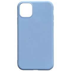 Силиконовый чехол Candy для Apple iPhone 13 (6.1"), Голубой / Lilac Blue
