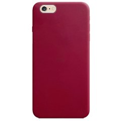 Силиконовый чехол Candy для Apple iPhone 6/6s (4.7"), Бордовый