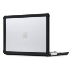 Пластикова накладка з широким бампером для Macbook Air (M1 | A1932 | A2337) Чорний
