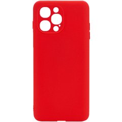 Силиконовый чехол Candy Full Camera для Apple iPhone 12 Pro Max (6.7"), Красный / Red