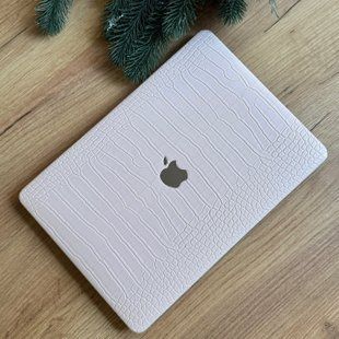 Чохол шкіряний MacBook Pro 14" (2442/2779), Світло рожевий