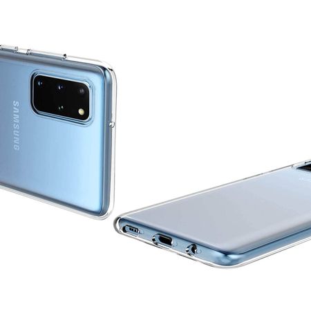 TPU чехол Epic Transparent 1,0mm для Samsung Galaxy S20+, Бесцветный (прозрачный)