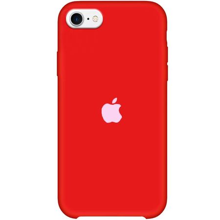 Чохол Silicone Case для iPhone 7 8 | SE 2020 Червоний - Dark Red