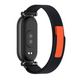 Тканинний ремінець GT4 з липучкою для Mi Band 8 / 9 (без капсули), Чорний