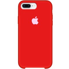 Чехол Silicone Case для iPhone 7 Plus | 8 Plus Красный - Dark Red