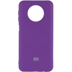 Чехол Silicone Cover My Color Full Protective (A) для Xiaomi Redmi Note 9 5G / Note 9T, Фиолетовый / Purple