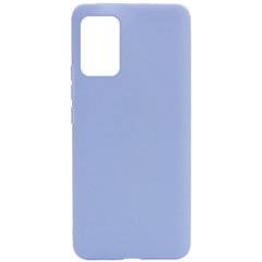 Силиконовый чехол Candy для Samsung Galaxy A72 4G / A72 5G, Голубой / Lilac Blue