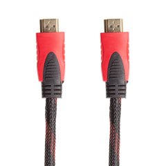 Видео кабель PowerPlant HDMI - HDMI, 2м, позолоченные коннекторы, 2.0V, Double ferrites, Highspeed