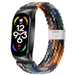 Ремінець для Mi Band 8/9 тканинний, Rainbow2