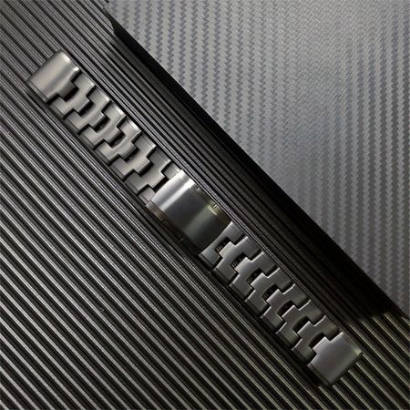 Ремешок Vented Titanium для Garmin 26 mm.Черный