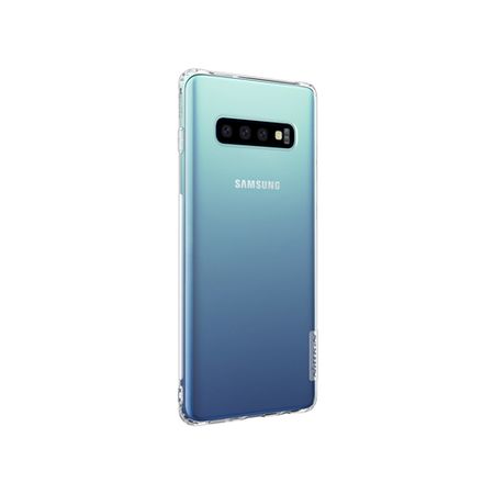 TPU чехол Nillkin Nature Series для Samsung Galaxy S10+, Бесцветный (прозрачный)