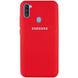 Чехол Silicone Cover Full Protective (AA) для Samsung Galaxy A11 / M11, Красный / Red