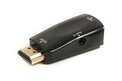 Переходник PowerPlant HDMI - VGA+Audio с аудио кабелем 0.5м
