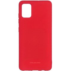 TPU чехол Molan Cano Smooth для Samsung Galaxy A02s, Красный