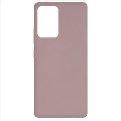 Чехол Silicone Cover Full without Logo (A) для Samsung Galaxy A52 4G / A52 5G / A52s, Розовый / Pink Sand