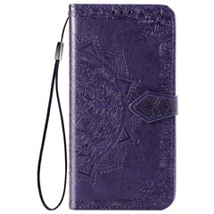 Кожаный чехол (книжка) Art Case с визитницей для Samsung Galaxy M51, Фиолетовый
