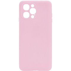 Силиконовый чехол Candy Full Camera для Apple iPhone 12 Pro Max (6.7"), Розовый / Pink Sand