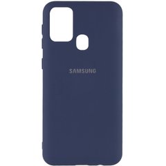 Чехол Silicone Cover My Color Full Protective (A) для Samsung Galaxy M31, Синий / Midnight blue