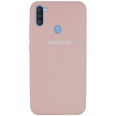 Чехол Silicone Cover Full Protective (AA) для Samsung Galaxy A11 / M11, Розовый / Pink Sand