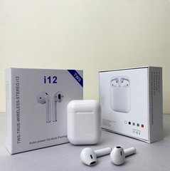 Бездротові навушники TWS i12, White