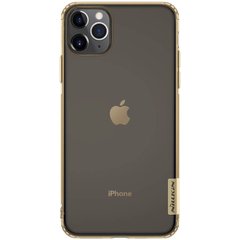 TPU чехол Nillkin Nature Series для Apple iPhone 11 Pro (5.8"), Золотой (прозрачный)