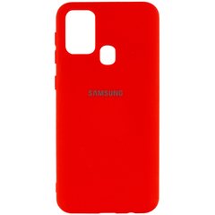 Чехол Silicone Cover My Color Full Protective (A) для Samsung Galaxy M31, Красный / Red