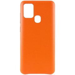 Кожаный чехол AHIMSA PU Leather Case (A) для Samsung Galaxy A21s, Оранжевый