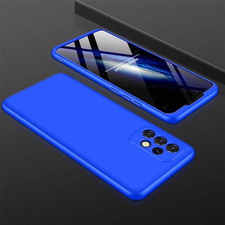 Пластиковая накладка GKK LikGus 360 градусов (opp) для Samsung Galaxy A52 4G / A52 5G / A52s, Синий