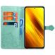 Кожаный чехол (книжка) Art Case с визитницей для Xiaomi Redmi 10, Бирюзовый