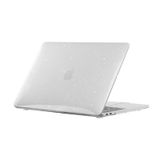 Чехол для MacBook Air 13" (2018 - 2020 | M1 | A1932 | A2337) с блестками Фиолетовый