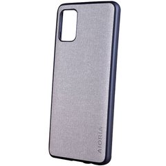 Чехол AIORIA Textile PC+TPU для Samsung Galaxy M51, Серый