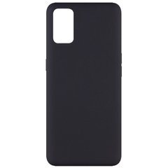 Чехол Silicone Cover Full without Logo (A) для Oppo A52 / A72 / A92, Черный / Black