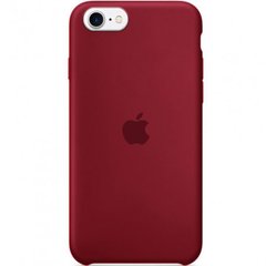Чехол Silicone Case для iPhone 7 | 8 | SE 2020 Бордовый - Maroon