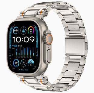 Металевий ремінець PG151 для Apple Watch 49/45/44 мм (Ultra / Series 11&ndash;1), silver mate
