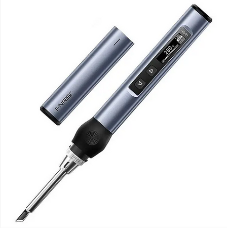 Паяльник электронный Smart FNIRSI HS-01 PD 65 Вт стандарт + 5 жал + PD 65W Kit