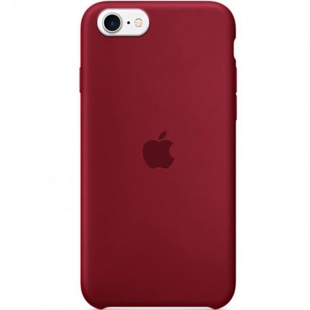 Чохол Silicone Case для iPhone 7 8 | SE 2020 Бордовий - Maroon