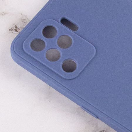 Силиконовый чехол Candy Full Camera для Oppo A94, Голубой / Mist blue