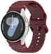 Силіконовий ремінець для Samsung Galaxy Watch 7/FE/6/5/4, Бордовий