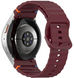 Силіконовий ремінець для Samsung Galaxy Watch 7/FE/6/5/4, Бордовий