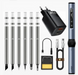Паяльник электронный Smart FNIRSI HS-01 PD 65 Вт стандарт + 5 жал + PD 65W Kit