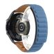 Ремешок силиконовый магнитный MagStrap 20 мм Samsung Galaxy Watch 4 | AMAZFIT Bip | GTS | GTR, Синий