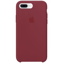 Чехол Silicone Case для iPhone 7 Plus | 8 Plus Бордовый - Maroon
