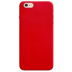 Силиконовый чехол Candy для Apple iPhone 6/6s (4.7"), Красный