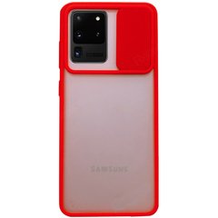Чехол Camshield mate TPU со шторкой для камеры для Samsung Galaxy S20 Ultra, Красный
